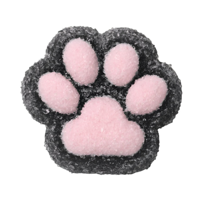 Black Based Pink Sugar Cat Paw Squishy