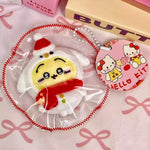 Christmas Usagi pinches slowly rebounds and bursts creamy