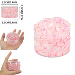 120ML Color Ball Crunchy Fluffy Crystal Slime Kit,Party Favor Gifts, Prizes for Kids Classroom, Super Stretchy Anti-Stress Toy 