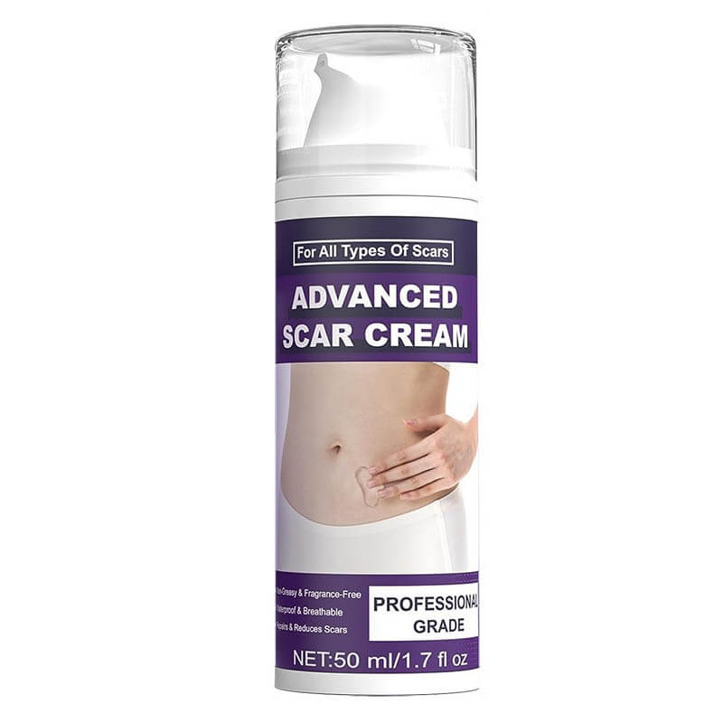 Scar Removal Gel – Advanced Silicone Scar Cream for Burns, Surgery & Acne Marks