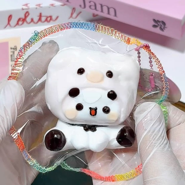 Cute one-two pinch fun food grade silicone pinch