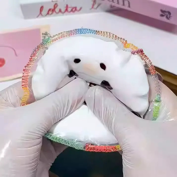 Cute one-two pinch fun food grade silicone pinch