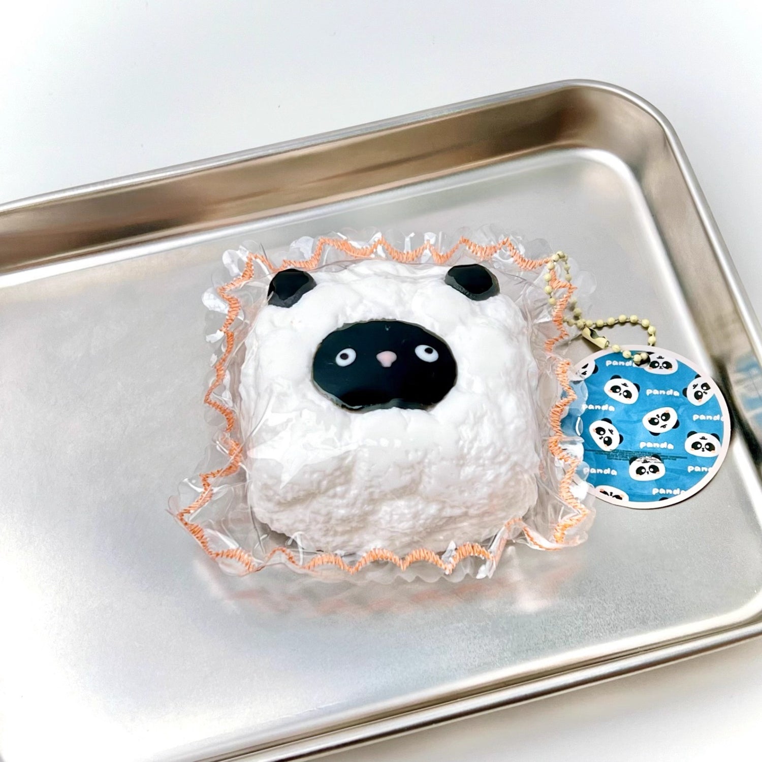 Dry mud kneading fun black face lamb doll cream mud feeling