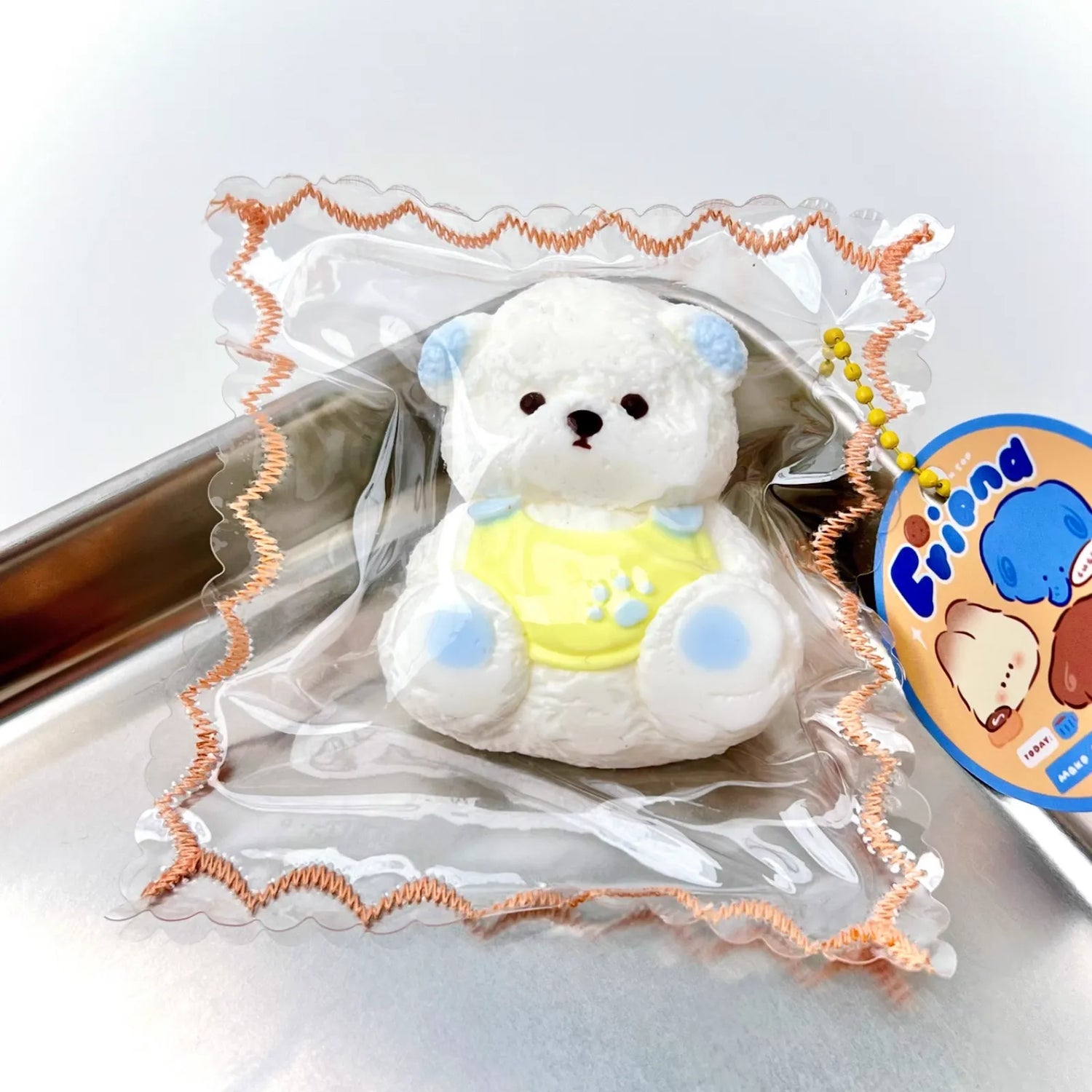 Lina Bear bear doll with creamy clay texture