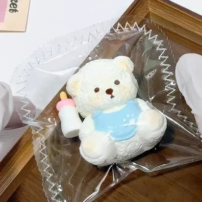 Lina Bear squeeze to relieve pressure food-grade silicone cream muddy feeling