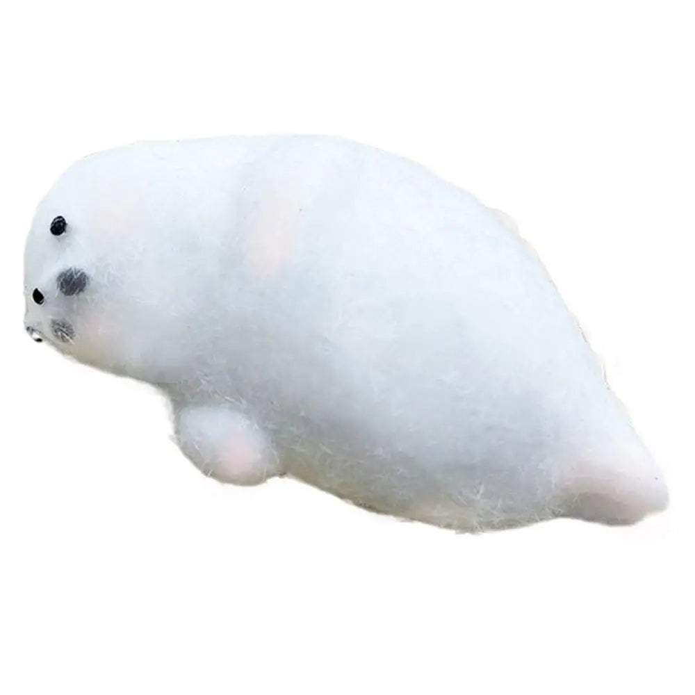 Kawaii Seal Squishy Toy – Soft Sticky Silicone Mochi Sea Lion Fidget