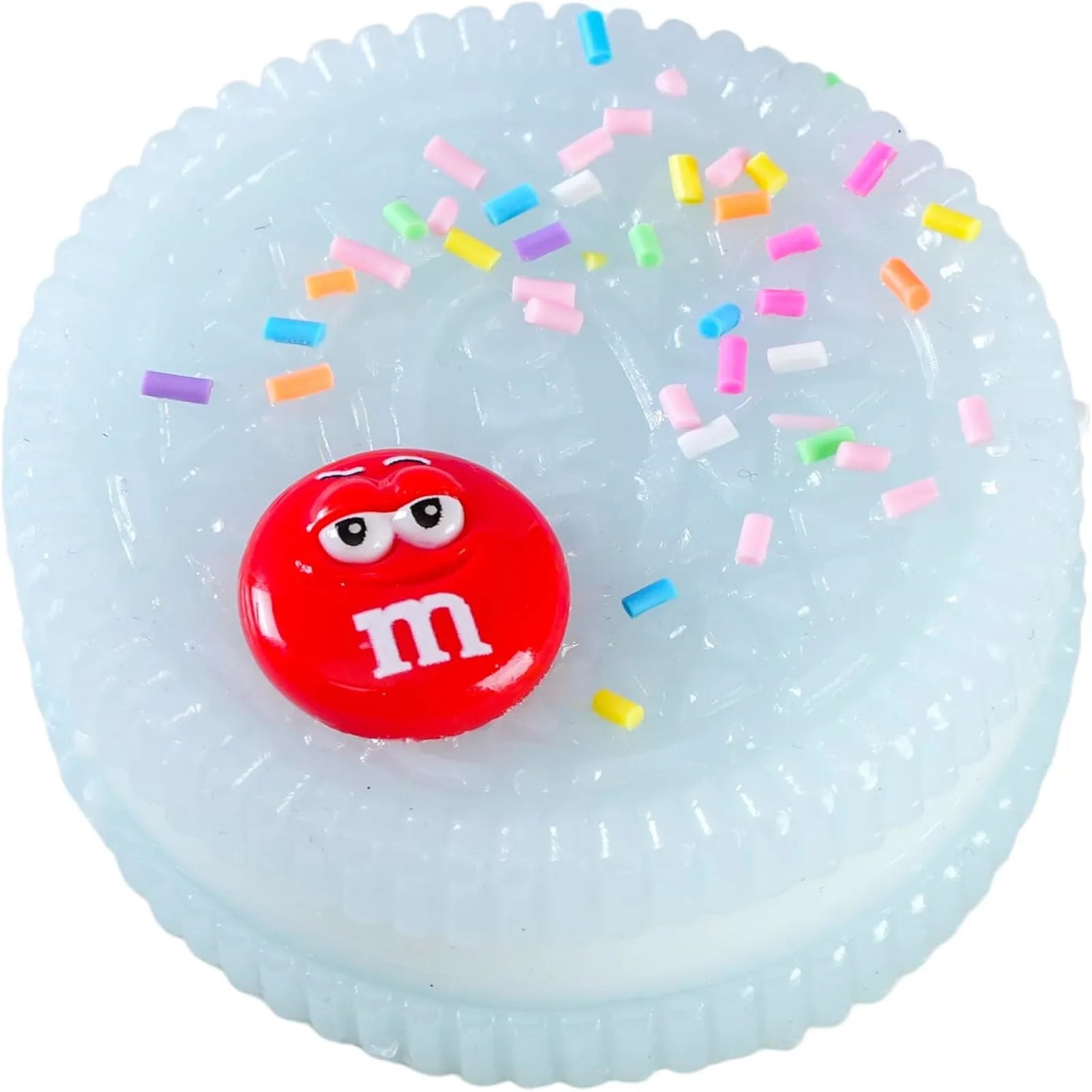 1PCS Soft Sticky Texture Silicone Kawaii Cookies Anti pressure Toys Slow Rebound Decompression Toy Reduce Stress Kids Toys Gifts