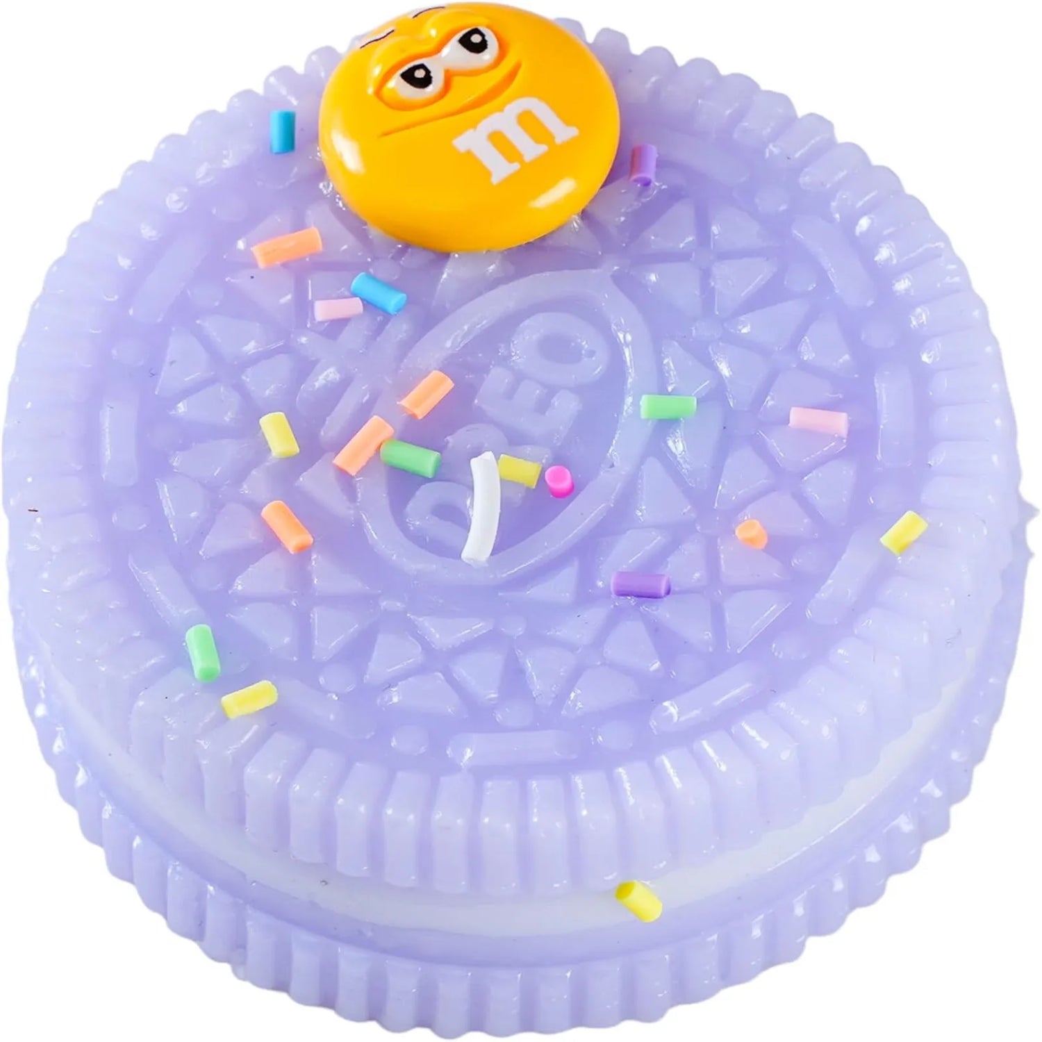 1PCS Soft Sticky Texture Silicone Kawaii Cookies Anti pressure Toys Slow Rebound Decompression Toy Reduce Stress Kids Toys Gifts