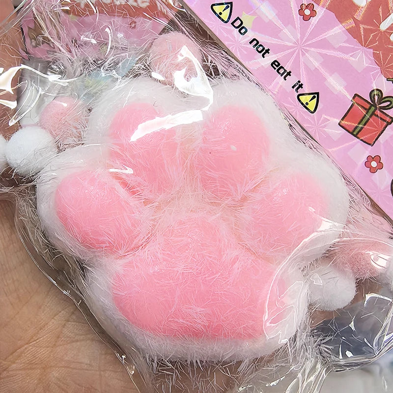 Squeeze Cat Paw Toys – Soft Silicone Stress Relief Fidget Toy