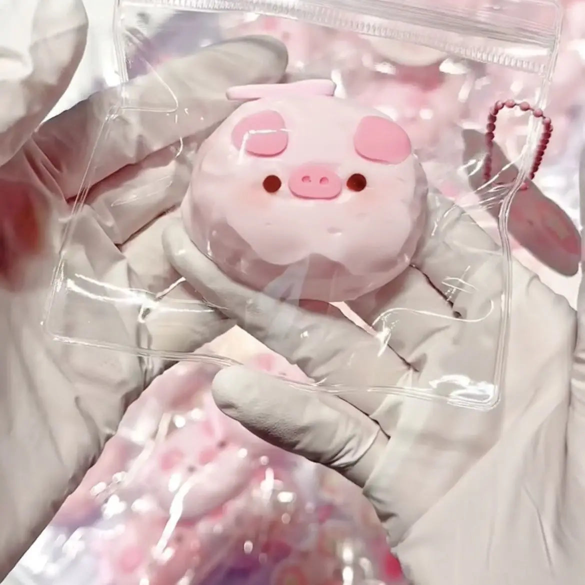 Cute Pink Pig Squishy – Kawaii Soft Stress Relief Toy for Kids & Adults
