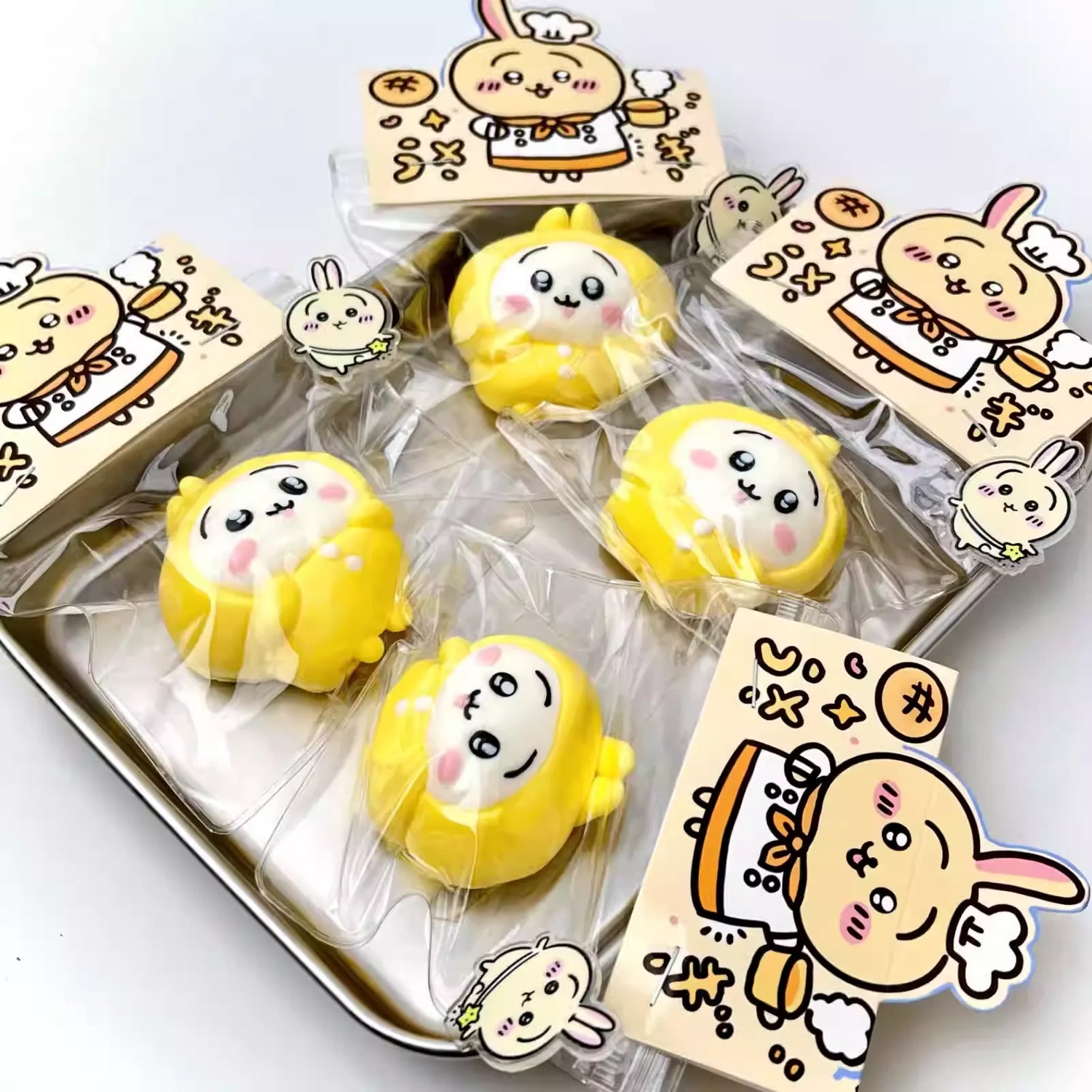 Slow-Rebound Dry Clay Squeezable Pajamas (Usagi Cream Clay Texture)