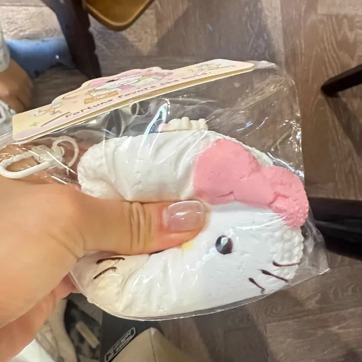 Slow rebound dry mud knitting Kitty cat mud feeling