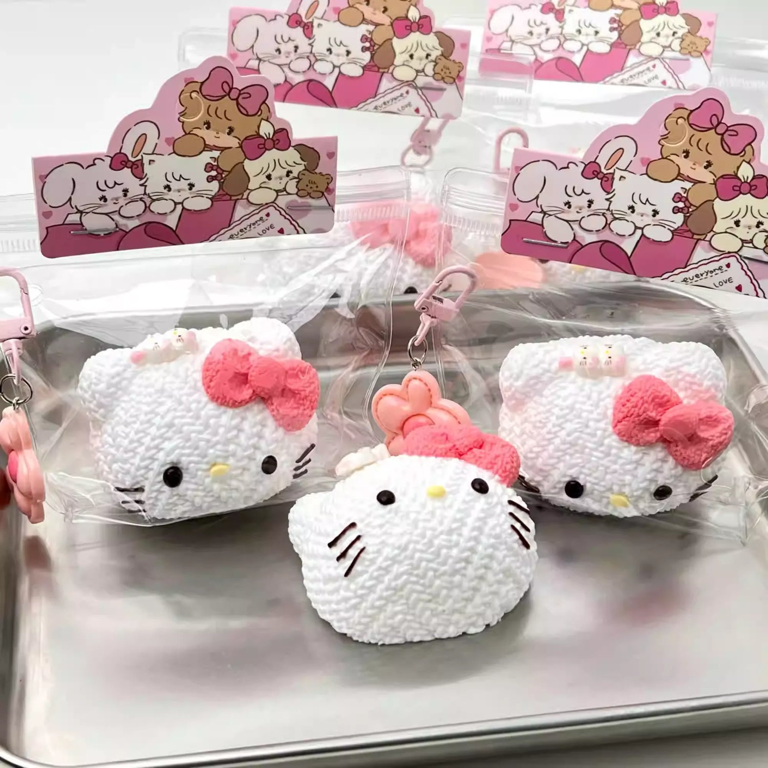 Slow rebound dry mud knitting Kitty cat mud feeling