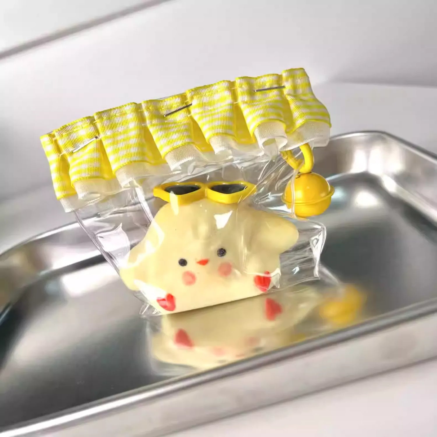 Squishbuddy Little Yellow Chicken (Powder Coated)