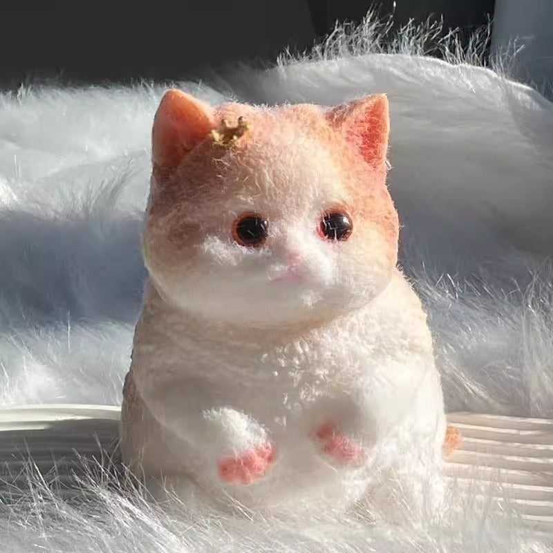 DIY simulation cat decompression pinch-Maneki Neko